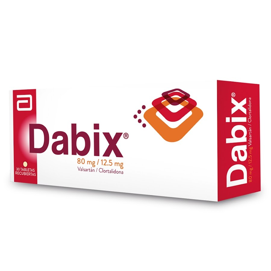 DABIX 80/12.5 MGX 30 TAB LAFRAN VALSARTAN 80 MG CLORTALIDONA 12.5