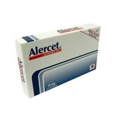 Alercet 10Mg Cápsulas Caja x10Cap. Procaps Cetirizina
