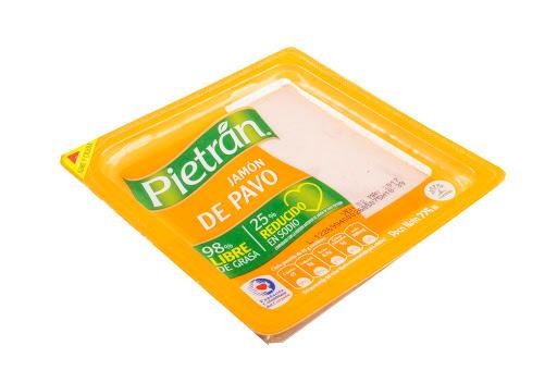 JAMÓN PIETRÁN PAVO LIBRE DE GRASA REDUCIDO EN SODIO X225G.