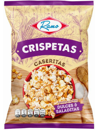 Crispetas Ramo Sabor Sal Y Dulce Paquete x 25 Gr
