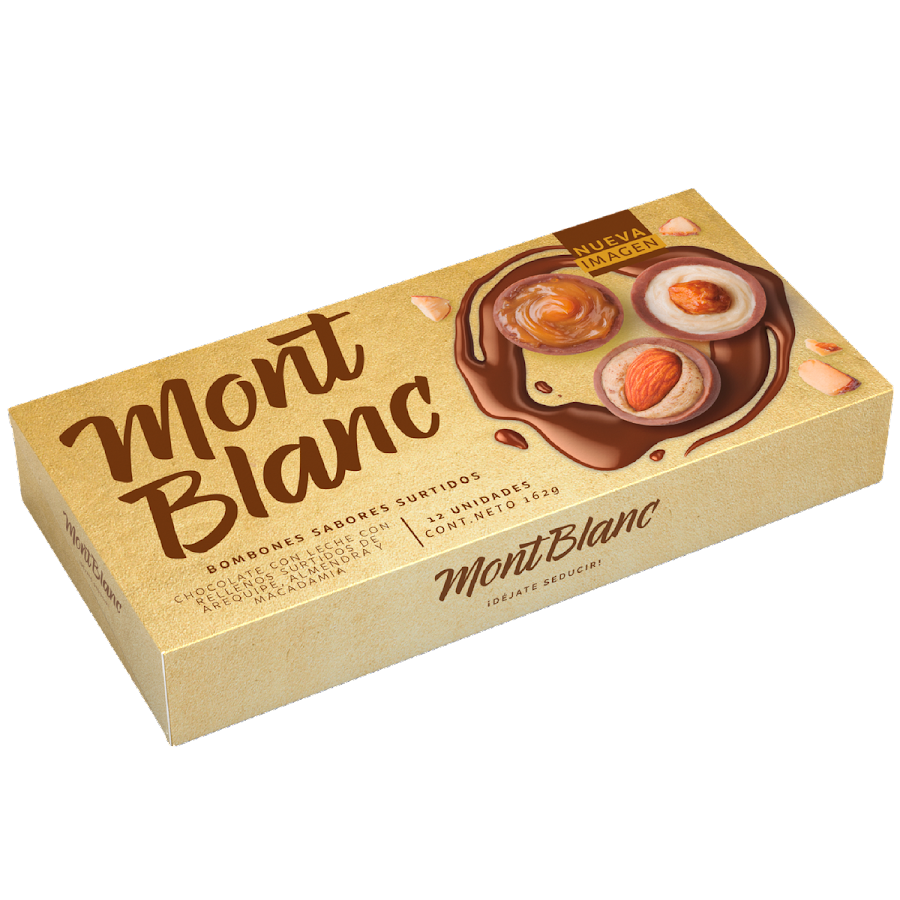 Chocolate Montblanc Bombones Surtidos Caja x 12Und