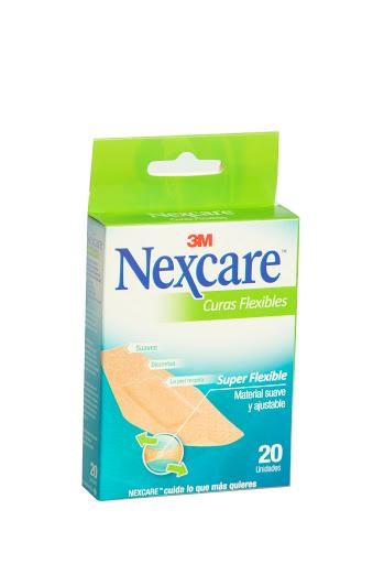 Curas 3M Nexcare Flexibles Comfort Diamond Caja X20Und.
