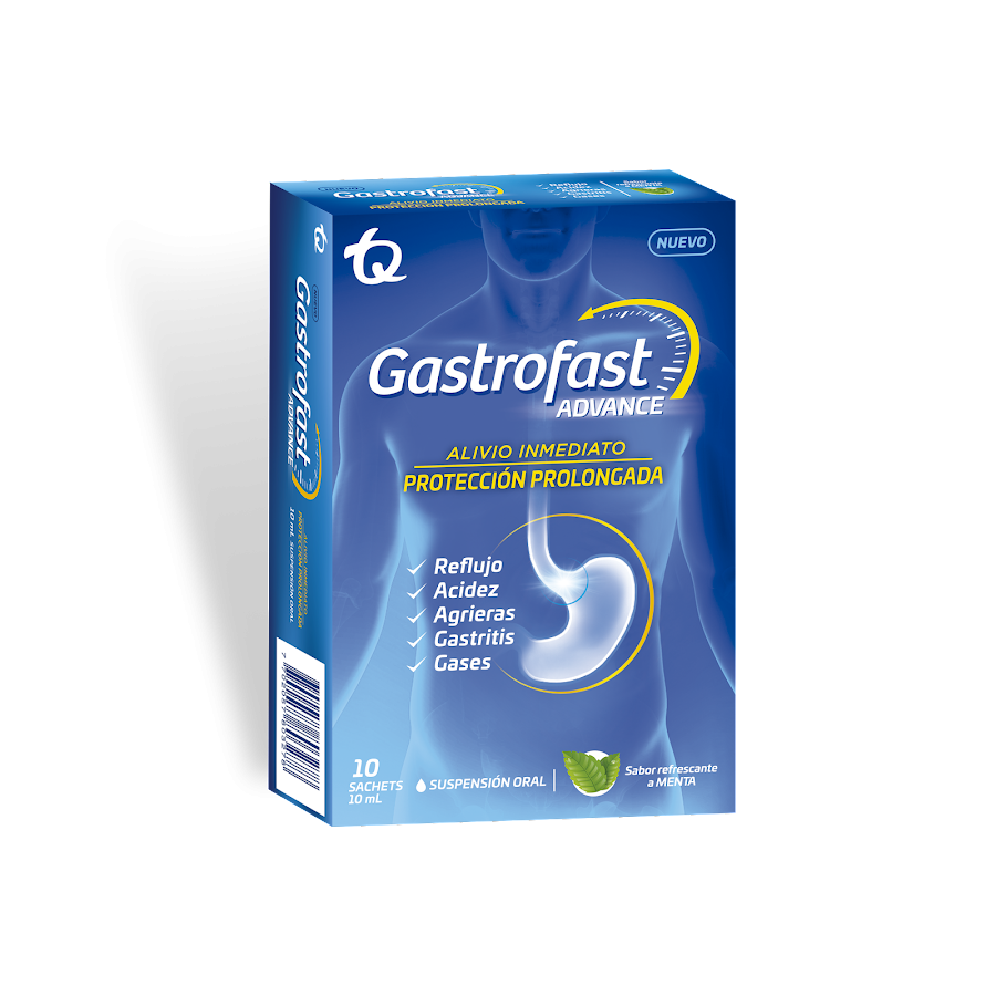 Gastrofast Advance Sabor a Menta x 10 Sachets de 10ml