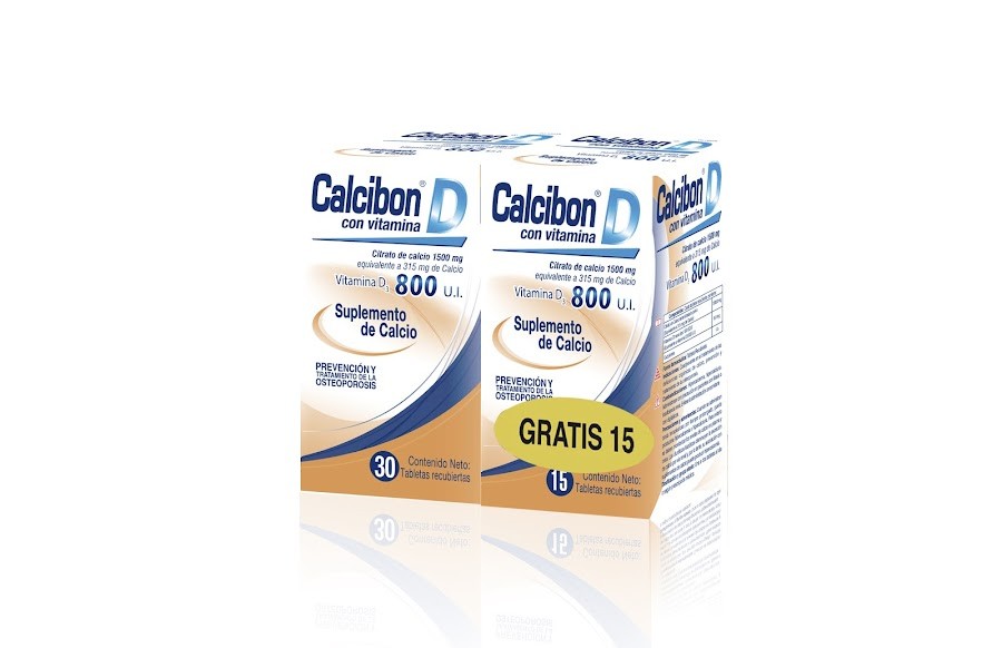Oferta Calcibon Vit. D 1500Mg 800 UI Fco.x30Tab. FAR Calcio Grt.15Tab.