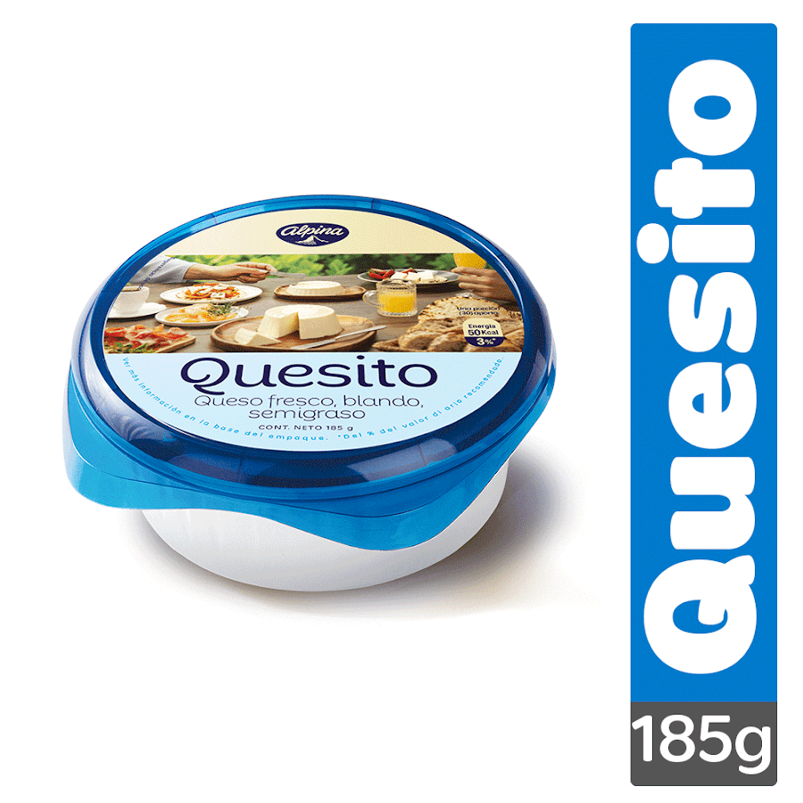 Quesito Alpina Semigraso X 185g