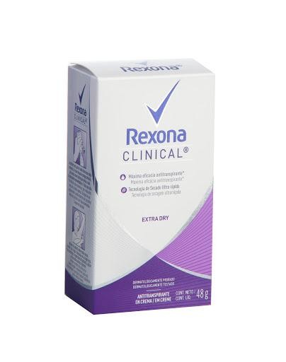 Desodorante REXONA Women Clinical Extra Dry x48g