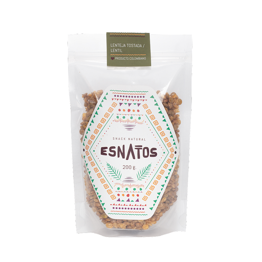 Snack Lenteja Esnatos Natural x 200Gr