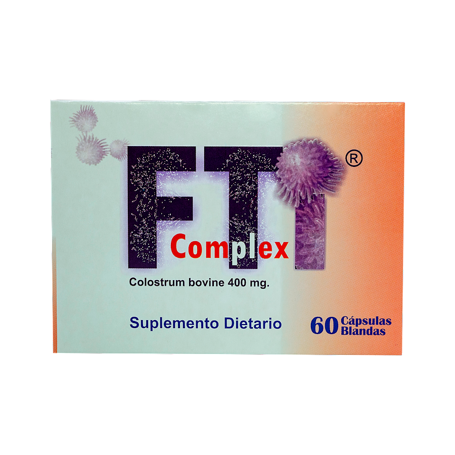 Calostrum bovino x400 mg Caja x60 capsulas softgel