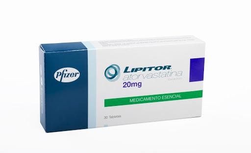 LIPITOR 20mg Tabletas Caja x30Tab. PFIZER Atorvastatina