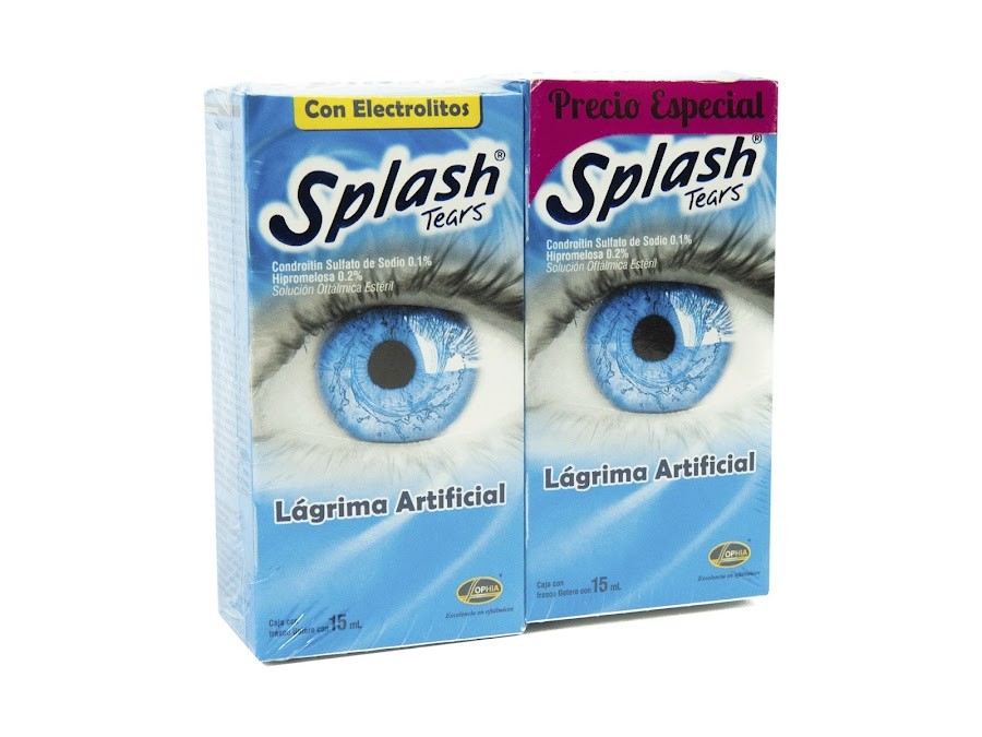 OFT 2 SPLASH TEARS GTS OFT FCO X 15 ML SOPHIA HIPROMELOSA PRECIO E