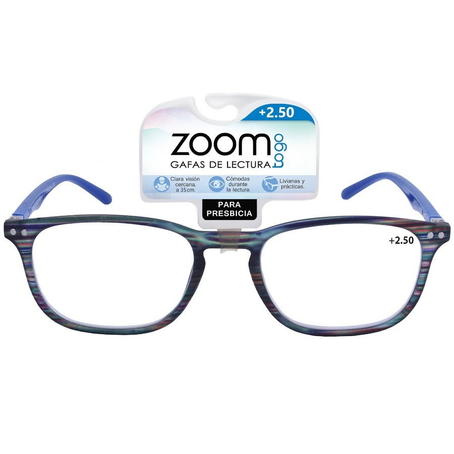 Gafas Zoom Togo Lectura Top 2 Aumento 2.50 X1Und