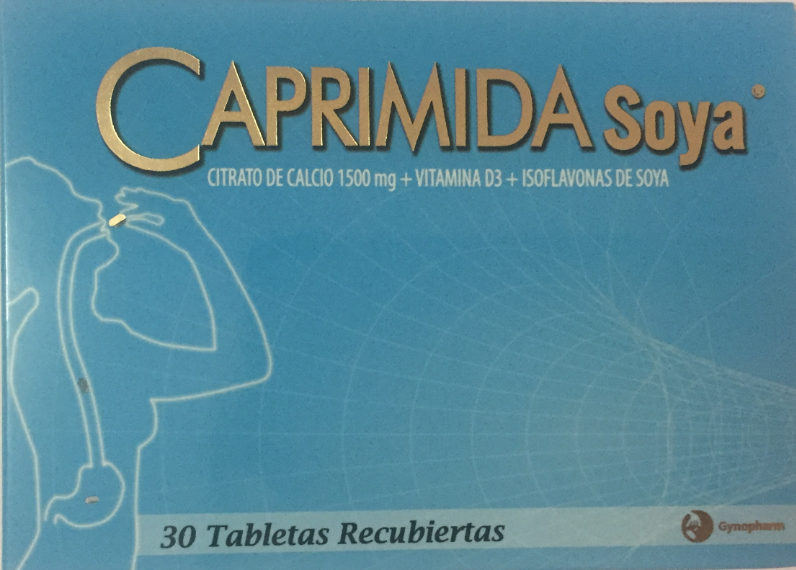 Caprimida Soya, Citrato  de Calcio Tabletas 315 Mg Cajax30