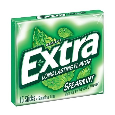 Goma de Mascar Wrigley's Extra Spearmint X15Und
