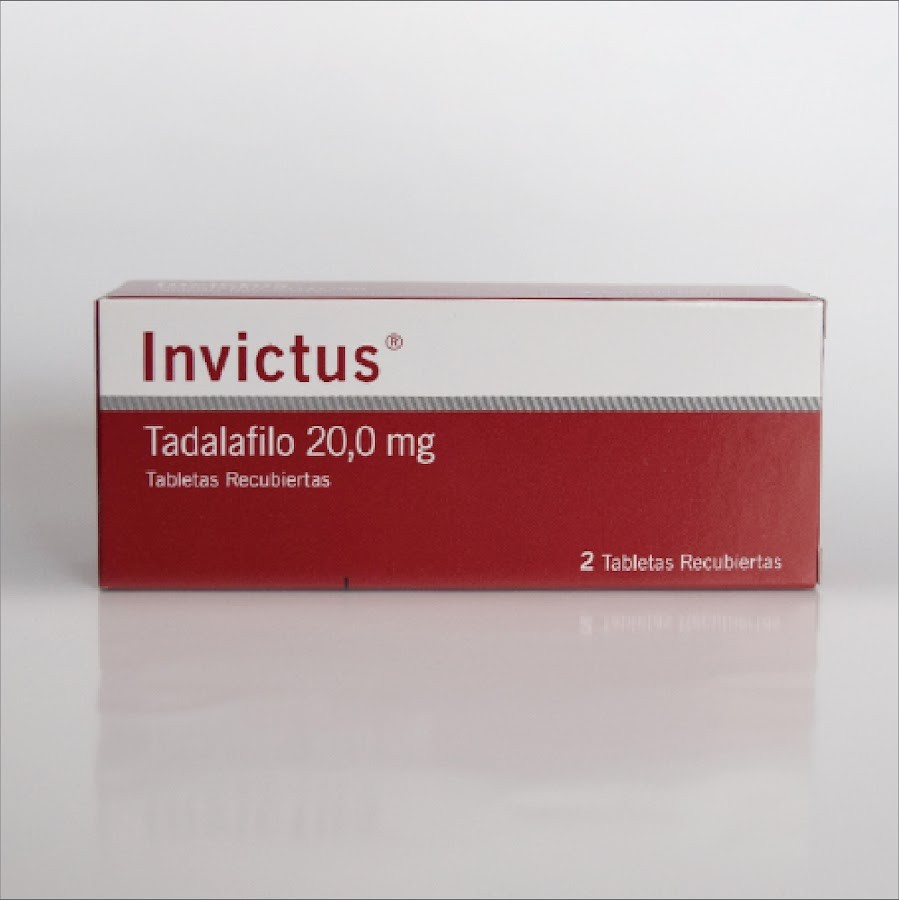 Invictus Tadalafilo 20Mg Caja x 2Tab Recubiertas