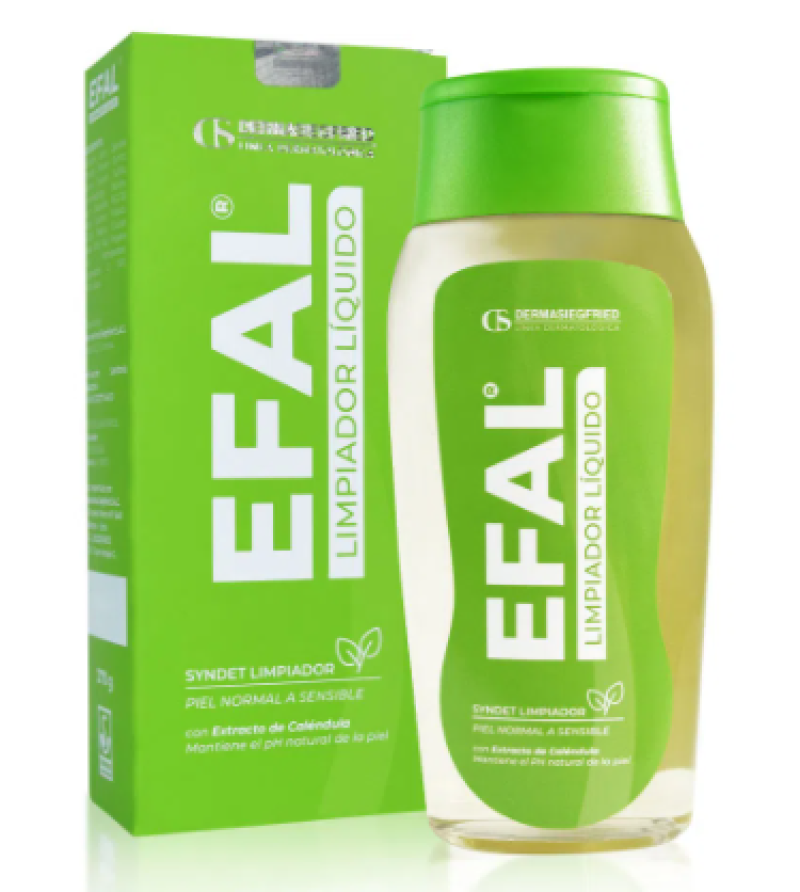 Líquido limpiador Siegfried Efa L Syndet Caléndula pH6 x270G.