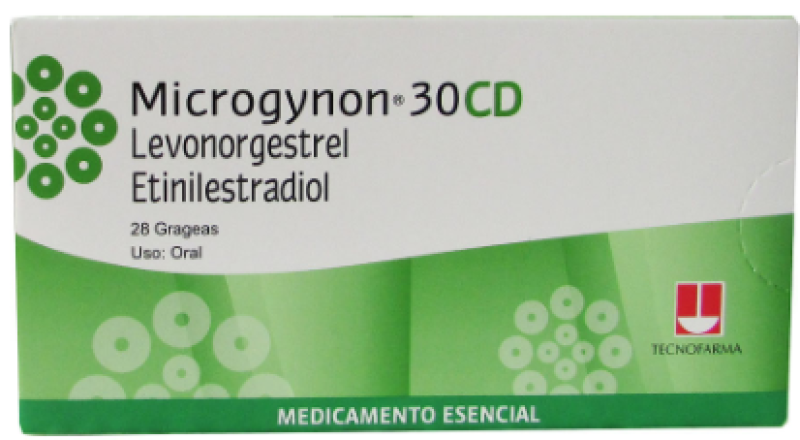 Microgynon 30 Cd Grg. Caja X28Grg Bayer Levonorgestrel Etinilestradiol