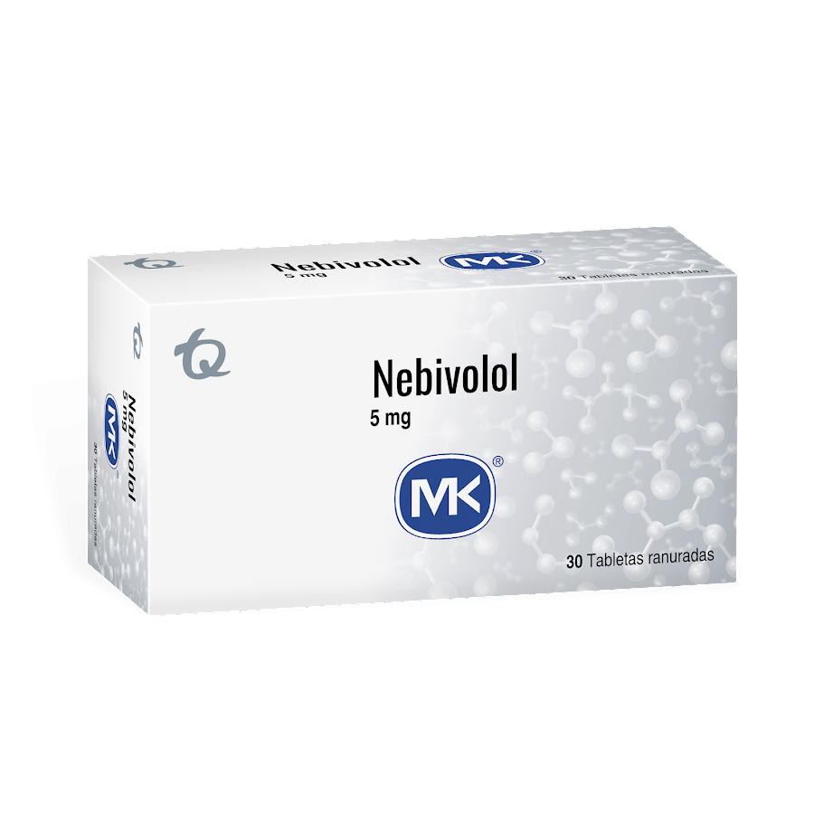 Nebivolol MK 5mg Caja X 30Tab