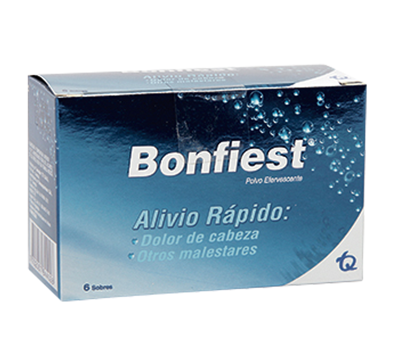 BONFIEST LUA SOBRES CAJA X6SOB. TQ ACIDO ACETILSALICÍLICO