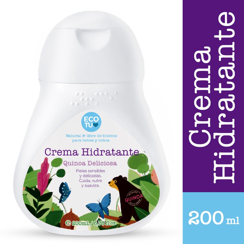 Crema EcoTú Corporal Quinoa Deliciosa x 200 Ml