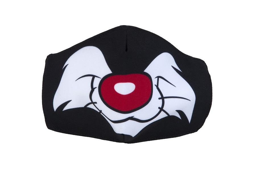 Tapabocas Niño Looney Silvestre Reutilizable Antifluido x 1Und