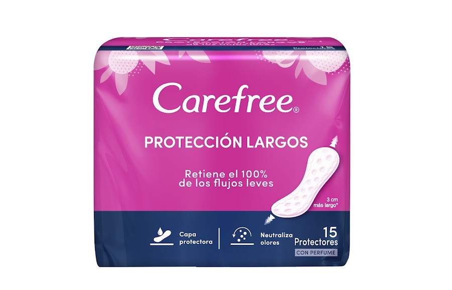 Protector Carefree Protección Largos x15 Und