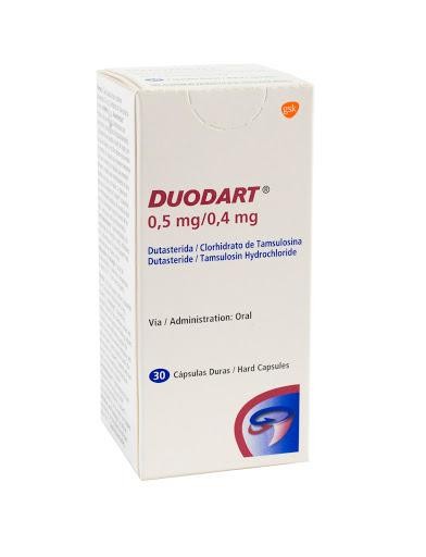 Duodart 0.5/0.4Mg Caj.x30Cap. GSK Dutasterida Clorhidrato Tamsulosina