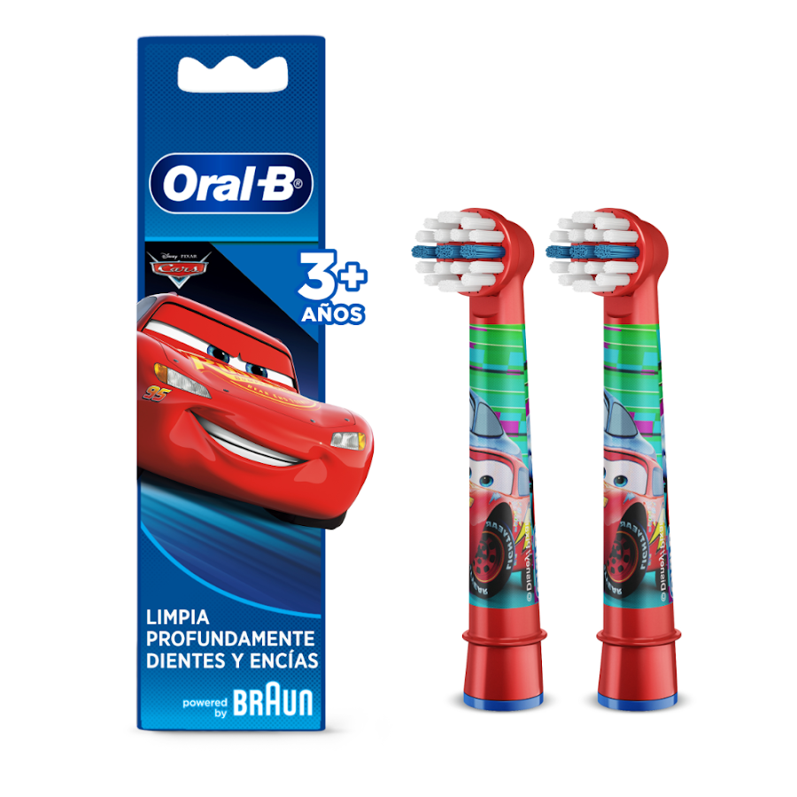 Repuesto Oral-B Cars Para Cepillo Eléctrico Niño