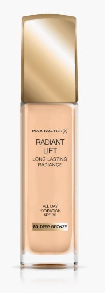 Base Radiant Lift Max Factor Bronze x30ml