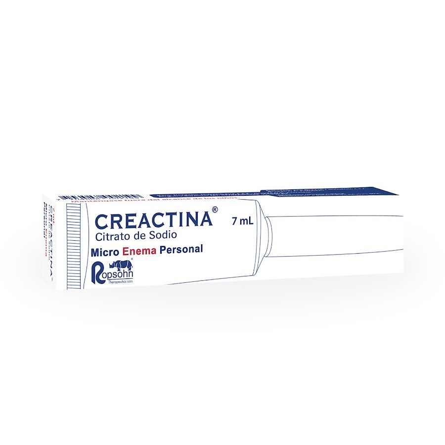 CREACTINA MICRO ENEMA PERSONAL FRASCO X7ML. CITRATO DE SODIO