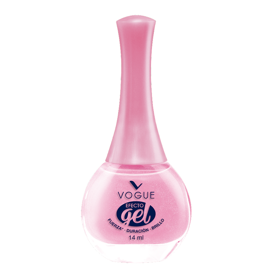 Esmalte Vogue Efecto Gel Encanto Fuerza Duración y Brillo x 14Ml