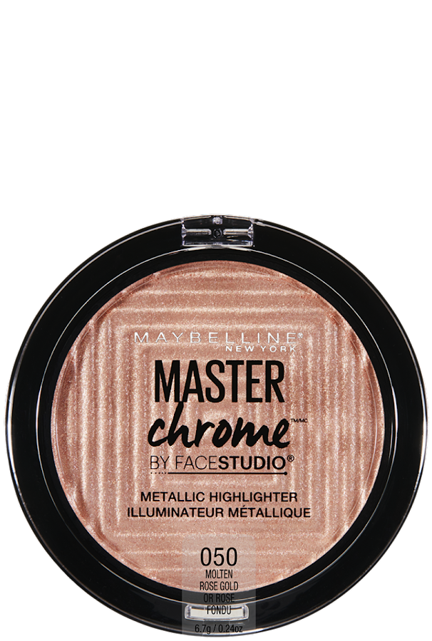Iluminador Maybelline Master Chrome Molten Rose Gold x1und