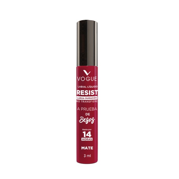 Labial Vogue Liquido Resist Decidida x 3Ml