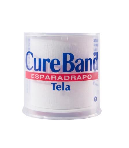 Esparadrapo CURE BAND Tela x5cm. x4.50m.