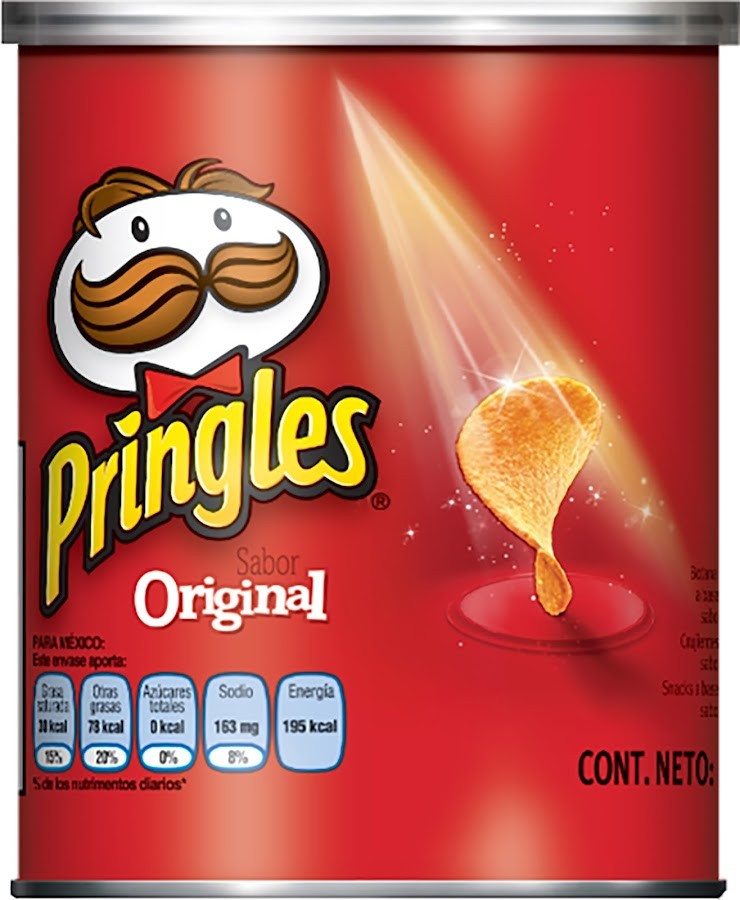 PASABOCAS PRINGLES PAPAS CRUJIENTES ORIGINAL X37G.