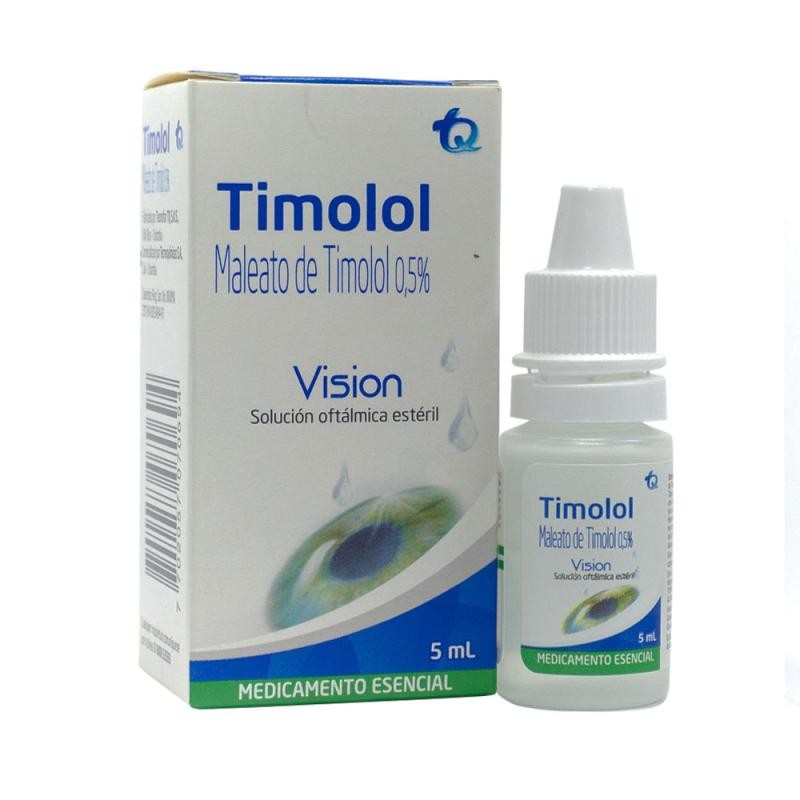 Timolol MK 0.5% Solución Oftálmica Frasco x5ml.