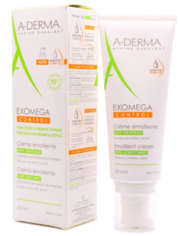 Crema Aderma Emoliente Exomega Control X200ml