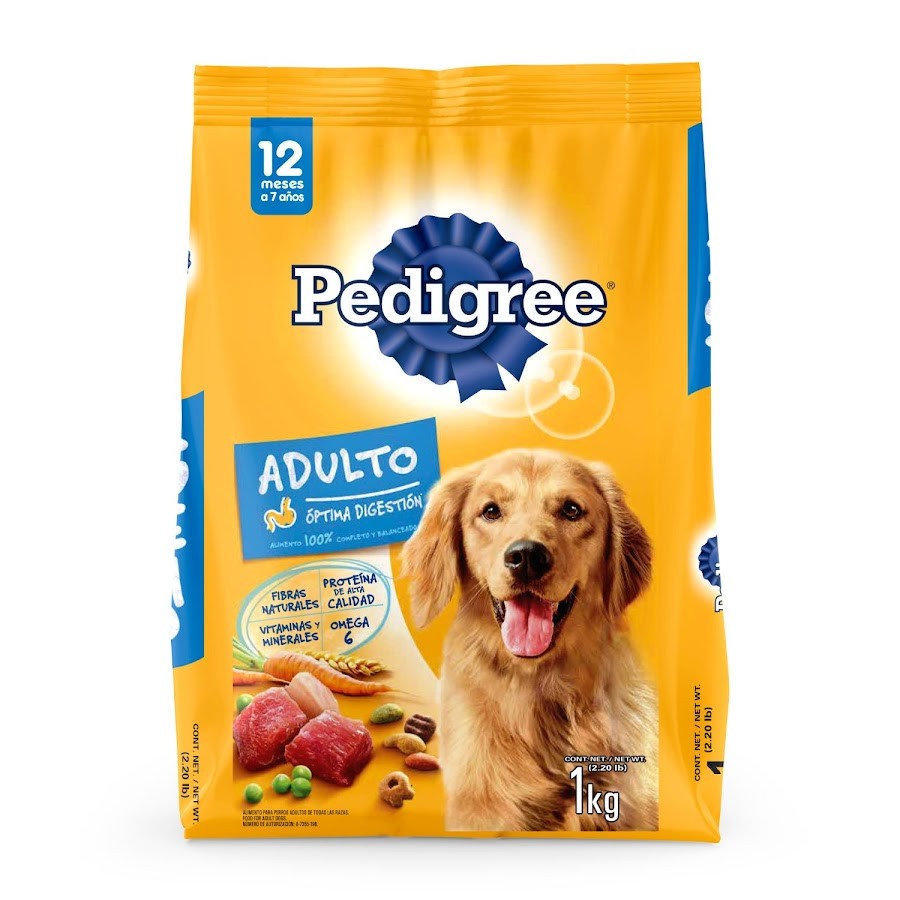 Alimento Para Perro Pedigree Vital Protection Adulto E3 12 Meses en adelante x 1Kilo