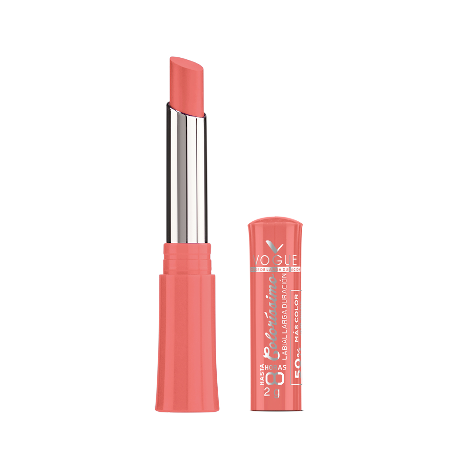Labial Vogue Colorissimo Sonrojada Uni x 2G