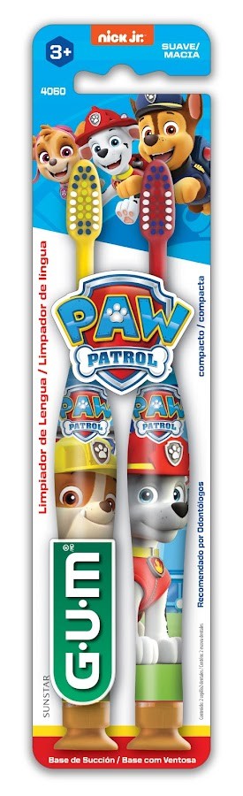 Cepillo Dental Infantil Manual Paw Patrol Gum X2unds