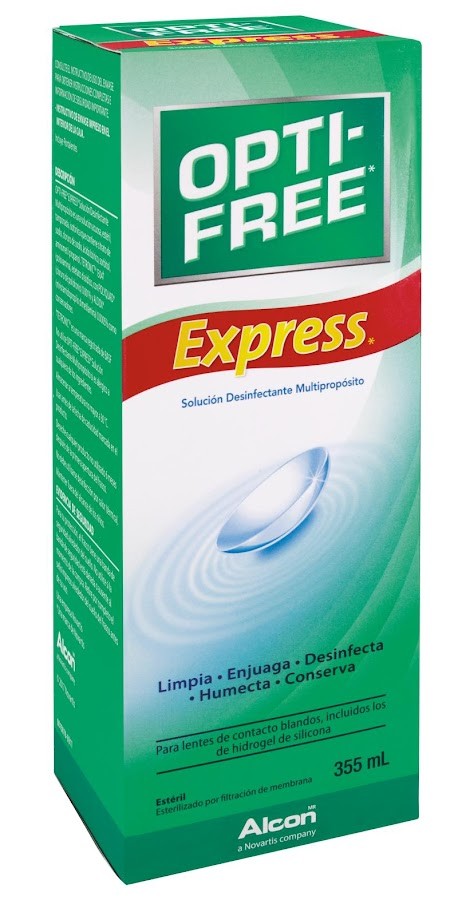 Solución Para Lentes Opti-Free Express Frasco X355Ml.