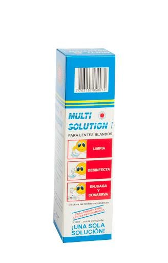 MULTI SOLUCIÓN VISION LENTES BLANDOS X120ML