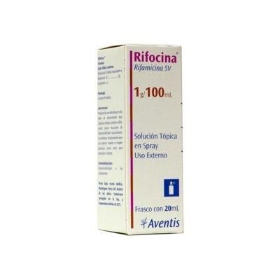 Rifocina 1G/100Ml Spray Frasco x20Ml. Sanofi Rifamicina SV