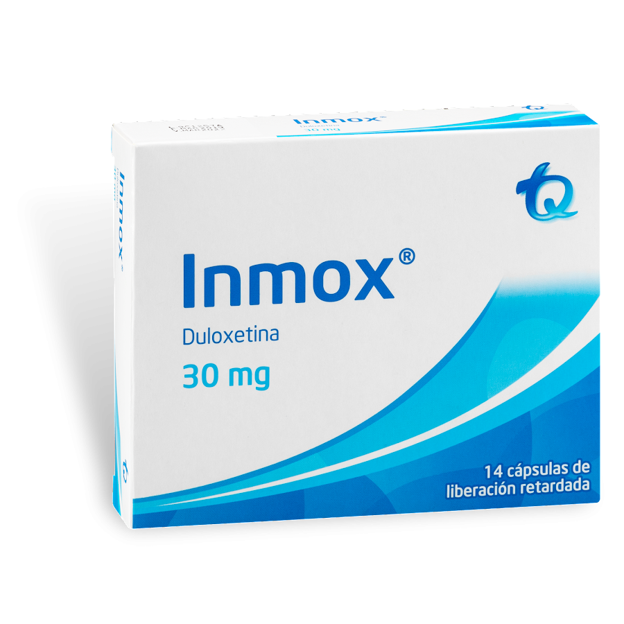 Inmox 30Mg Cápsulas Caja X14Cap. Tq Duloxetina