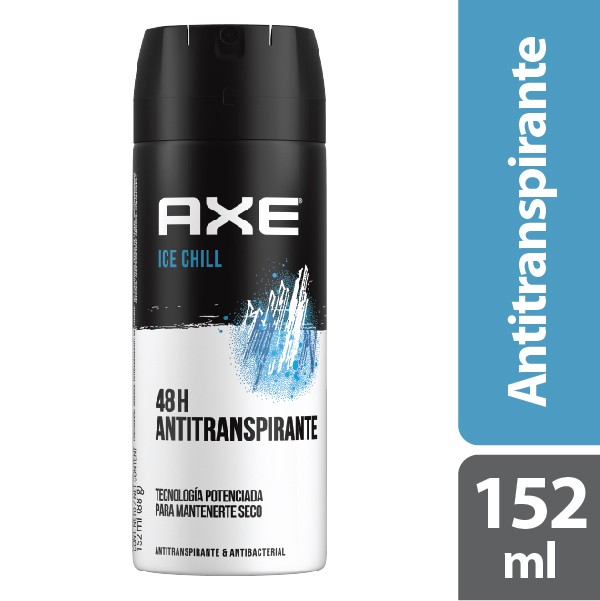 Desodorante Axe Antitranspirante en Spray Ice Chill x90gr