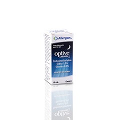 Optive Allergan Carboximetilcelulosa sódica 0.10% + Glicerina 0.9% x 10Ml