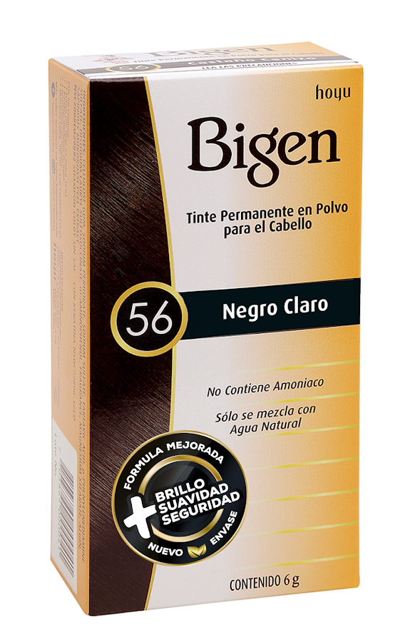 Tinte Bigen Negro Claro 56 x 6gr