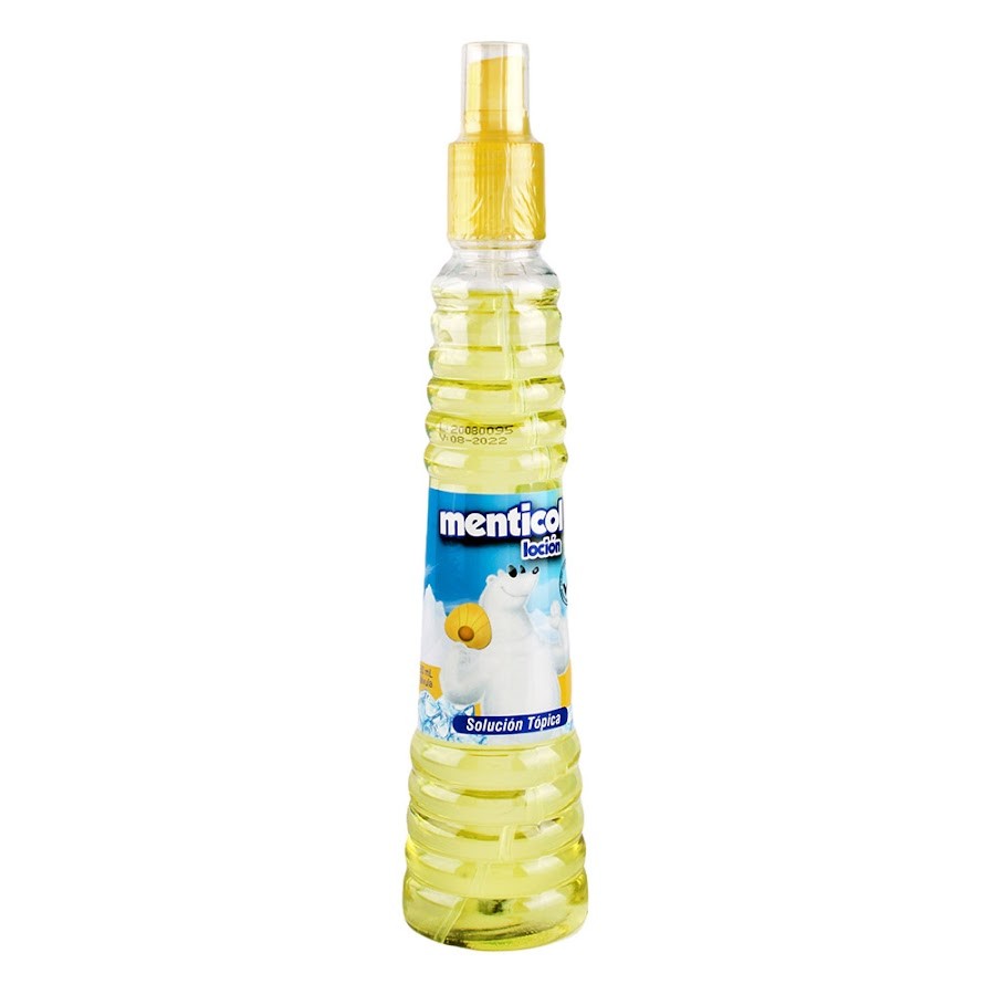 Loción MENTICOL Solución Tópica Amarillo x250Ml