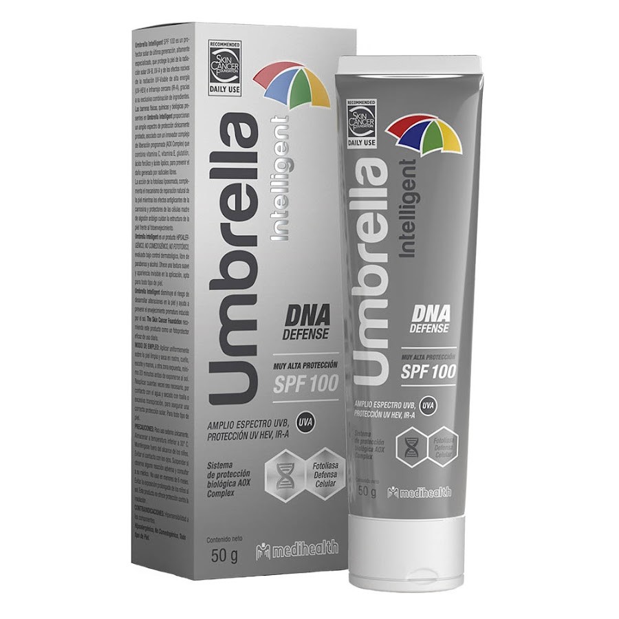 Protector Solar Umbrella Inteligent Crema Spf100+ x50gr.