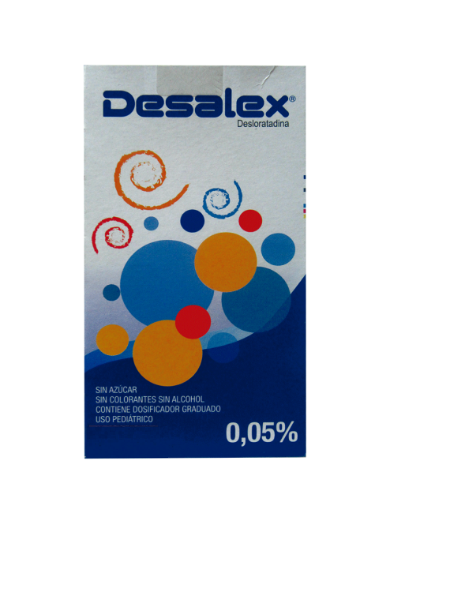 Desalex Sin Azúcar 0.05% Desloratadina Jarabe Frasco x 150Ml