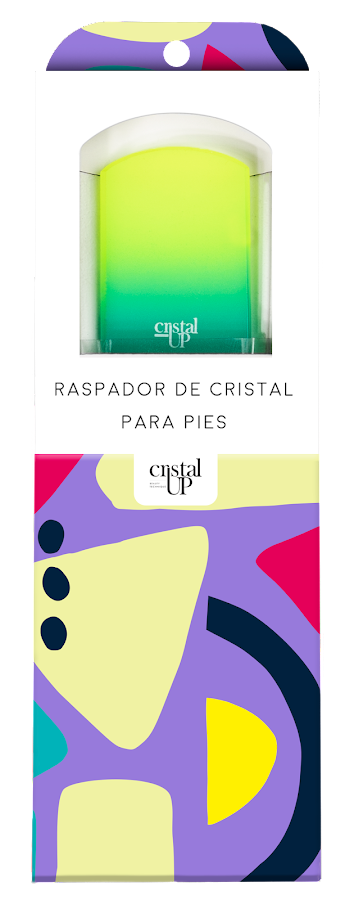 Raspador de Cristal Cristalup para Pies x1und